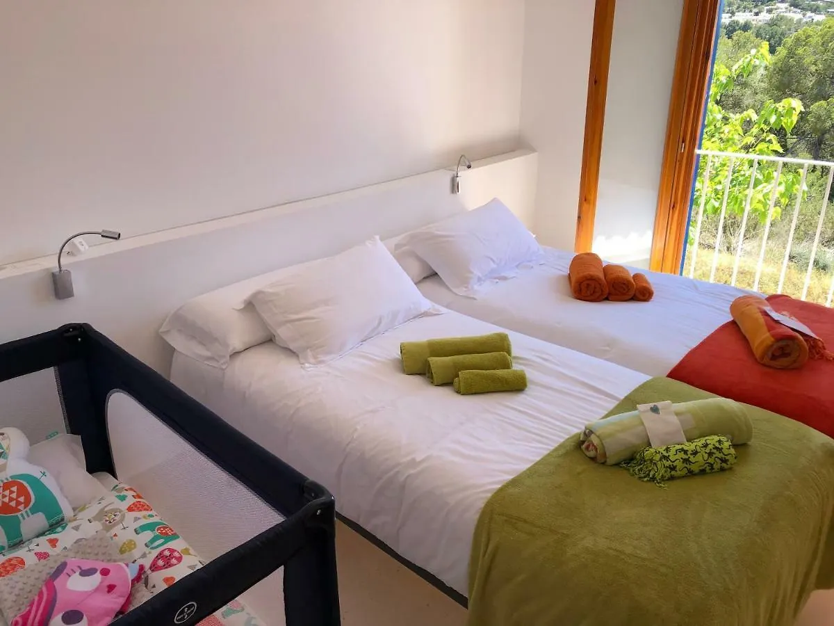 بيت للعطل Es Queixal - Can Canet Con Piscina Exterior Climatizada كالا فاديلا إسبانيا